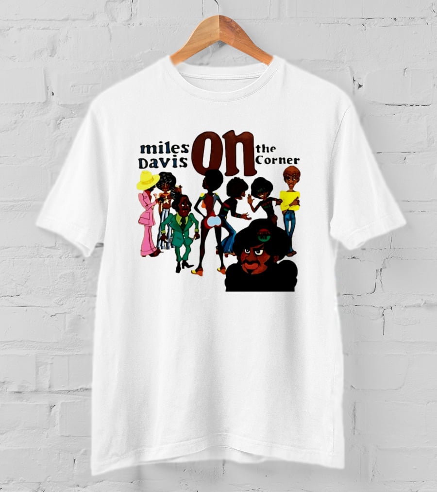 Miles Davis On The Corner Album Characters T-Shirt