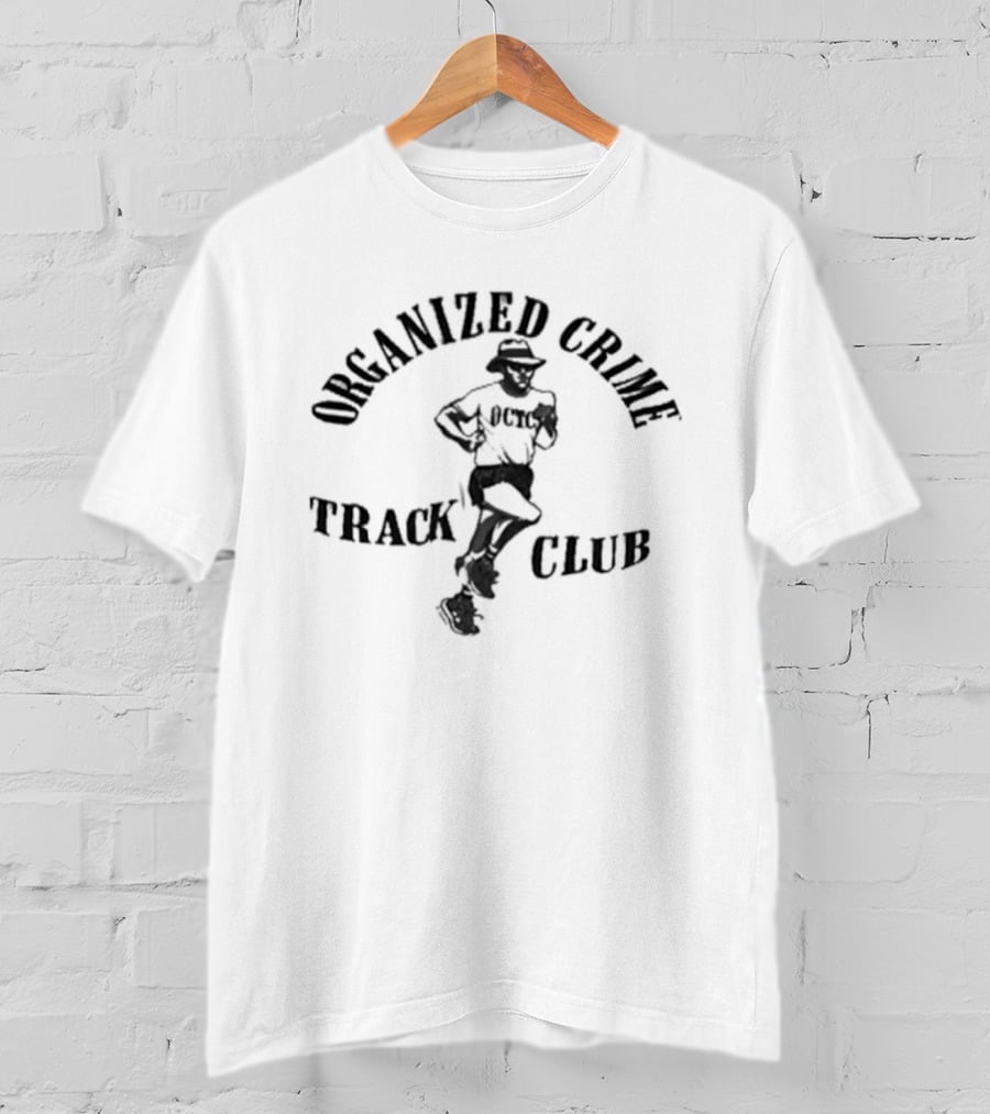 Organized Crime Track Club Running Gangster T-Shirt