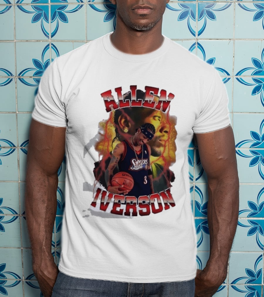 Allen Iverson Philadelphia 76ers Basketball Legend T-Shirt