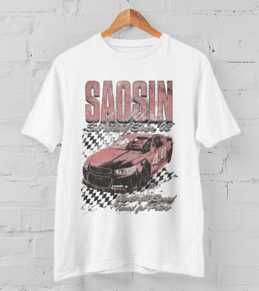 Saosin Built For Speed Turned For Power Shredding Since 2003 T-Shirt