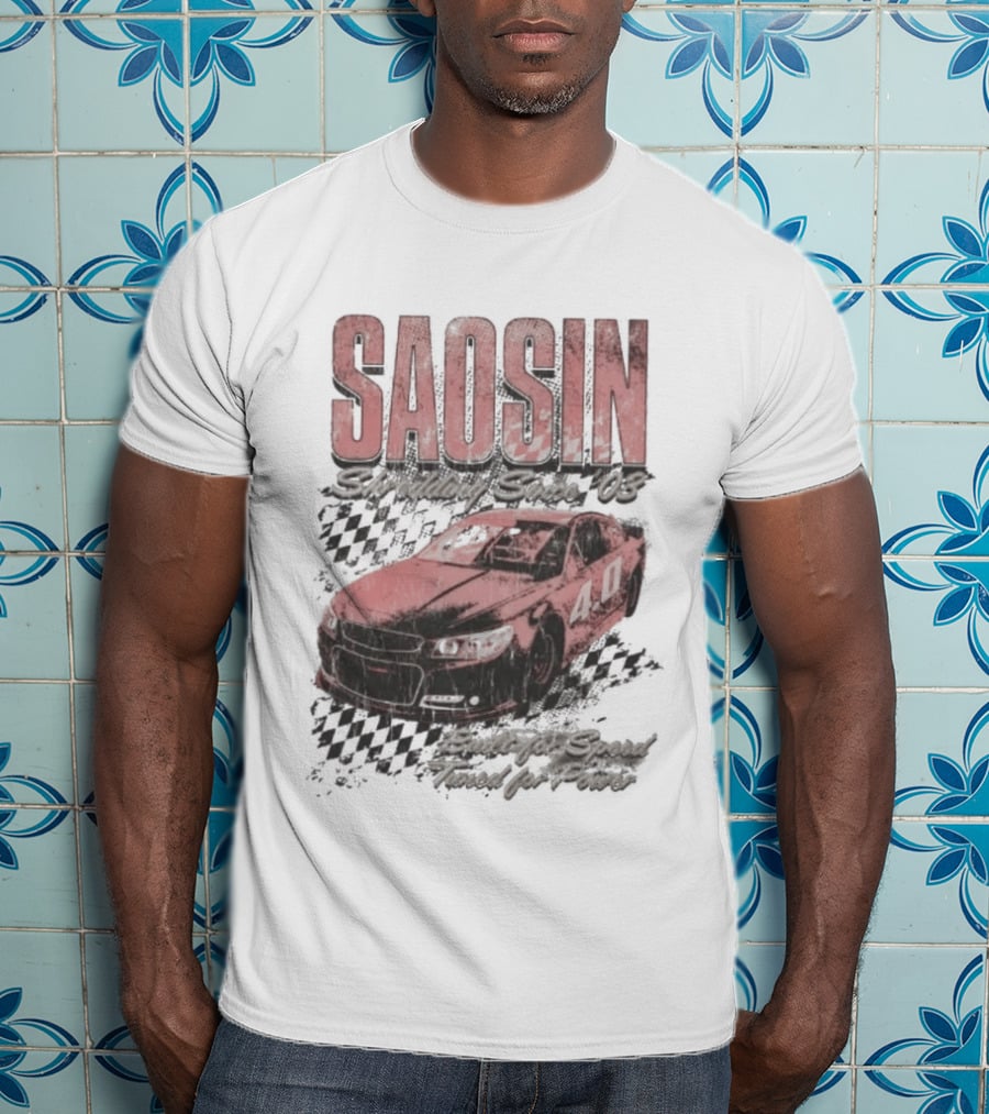 Saosin Built For Speed Turned For Power Shredding Since 2003 T-Shirt