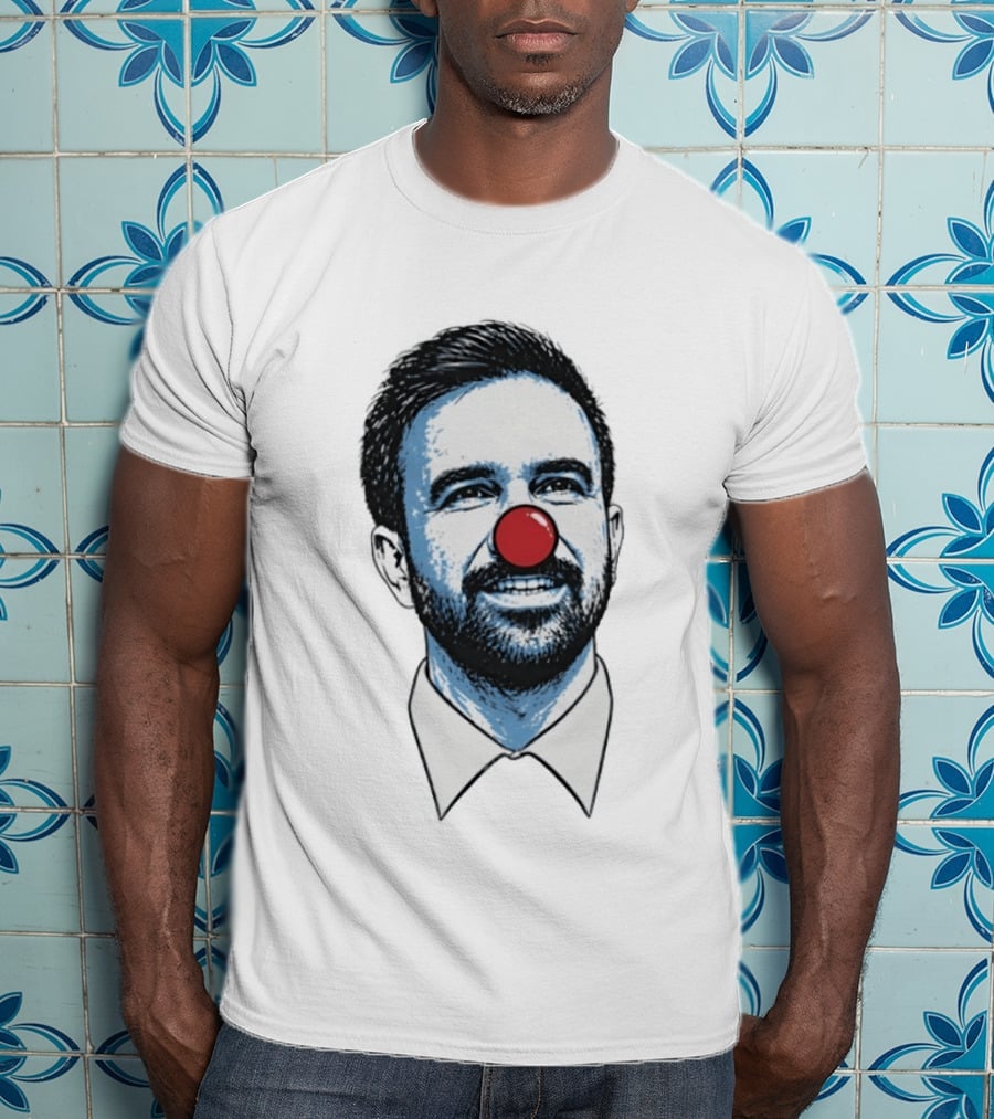 Zohran Mamdani Clown Red Nose New York State Assembly T-Shirt