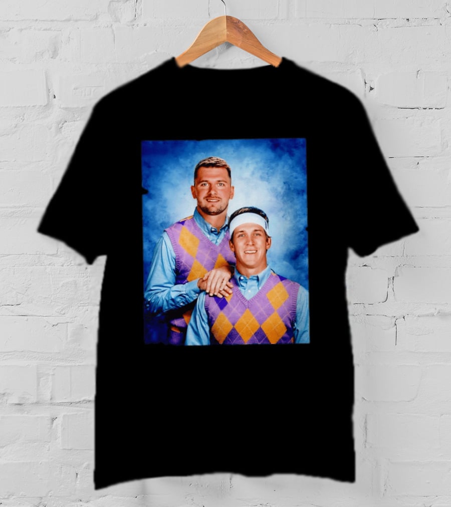 Austin Reaves Luka Doncic Step Brothers T-Shirt