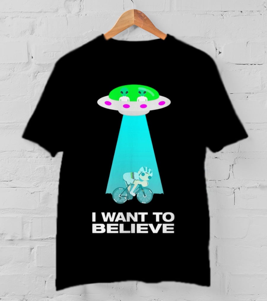 Colnago Cyclist UFO I Want To Believe Cycling T-Shirt