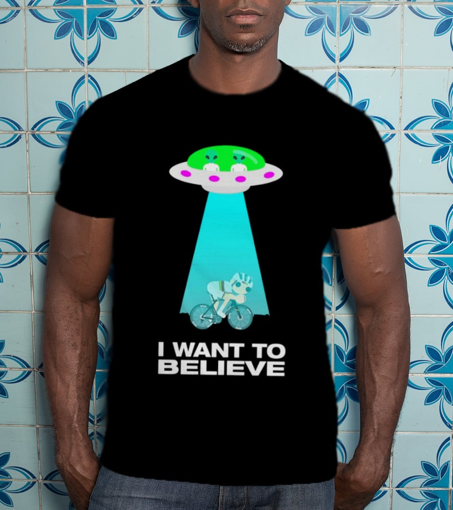 Colnago Cyclist UFO I Want To Believe Cycling T-Shirt