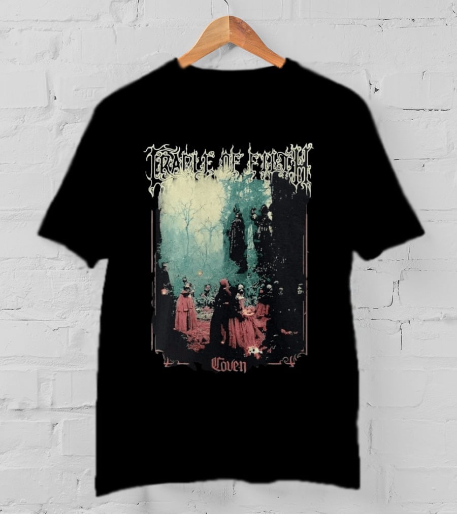 Cradle Of Filth Coven Gothic Gathering Under Moonlit Trees T-Shirt