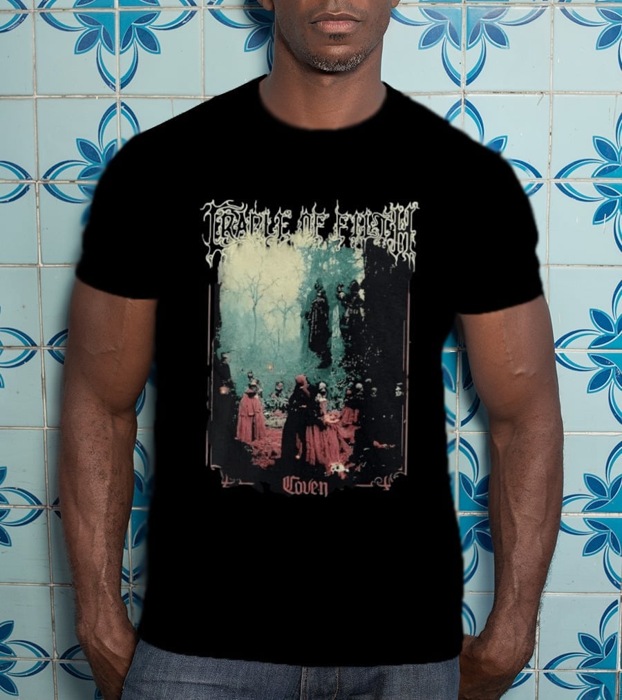 Cradle Of Filth Coven Gothic Gathering Under Moonlit Trees T-Shirt