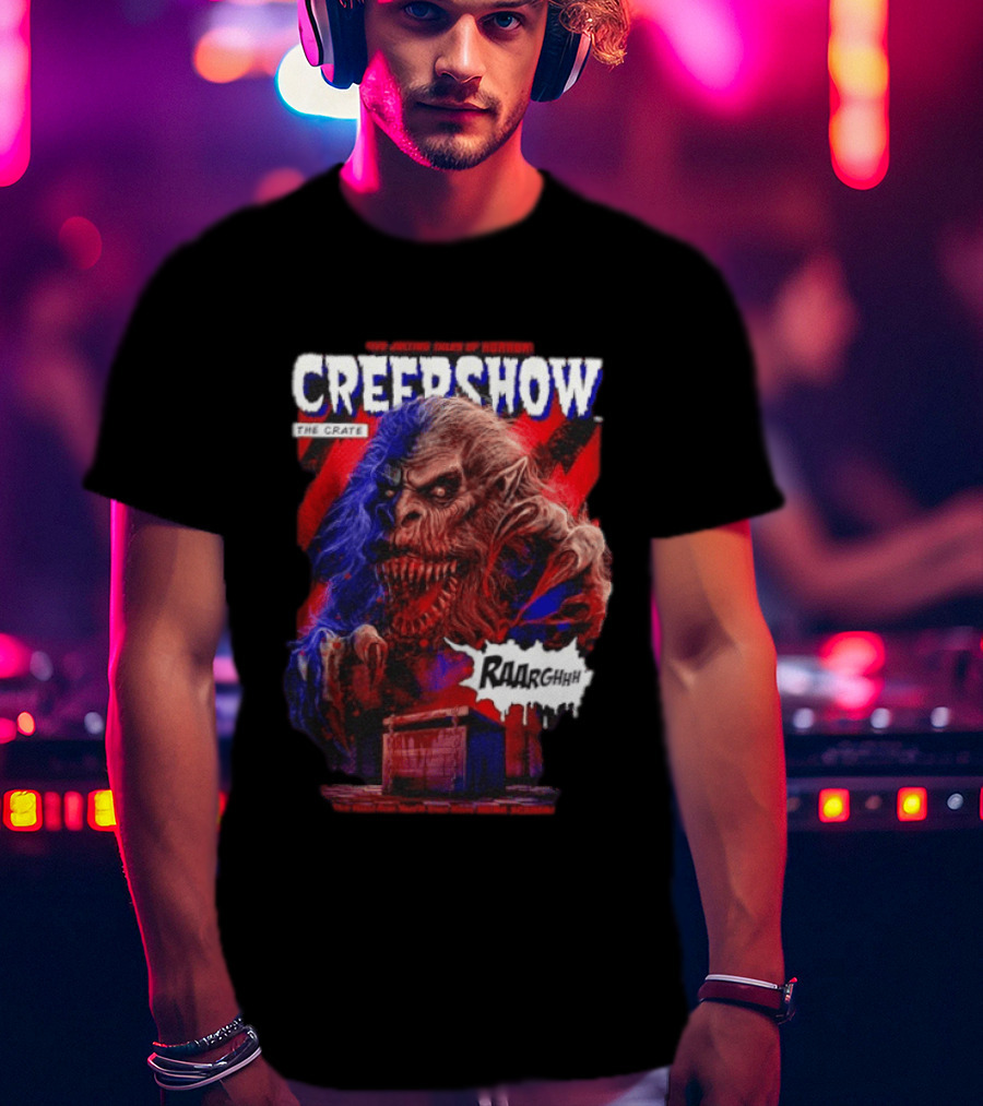 Creepshow The Crate Horror Demon RAARGHH Tales T-Shirt