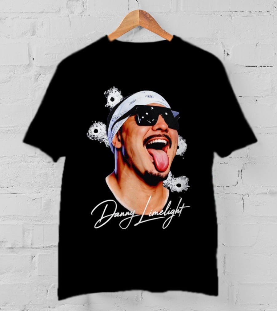 Danny Limelight Wrestling AEW Bandana And Sunglasses T-Shirt