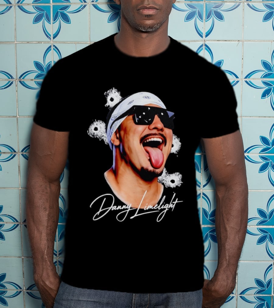 Danny Limelight Wrestling AEW Bandana And Sunglasses T-Shirt