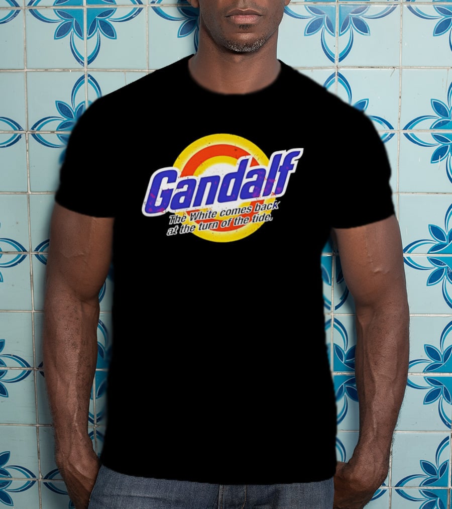 Gandalf The White Comes Back At The Turn Of The Tide T-Shirt