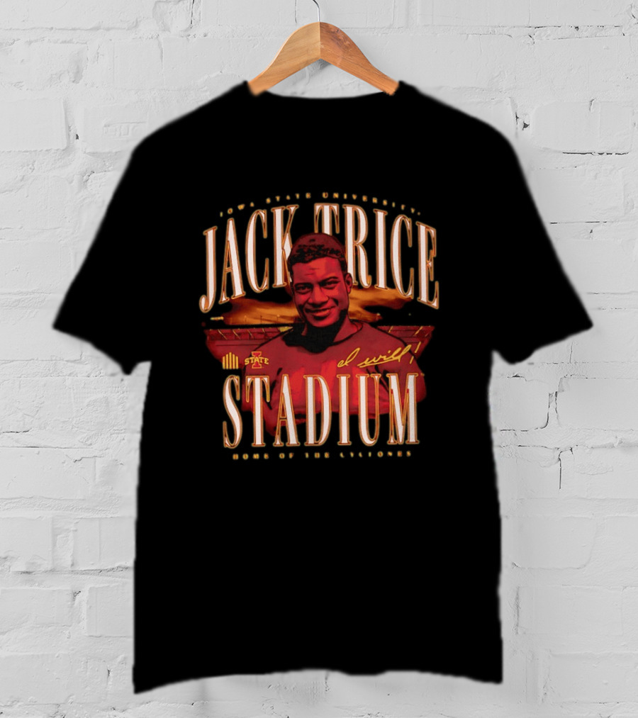 Jack Trice Iowa State Stadium El Will Cyclones T-Shirt