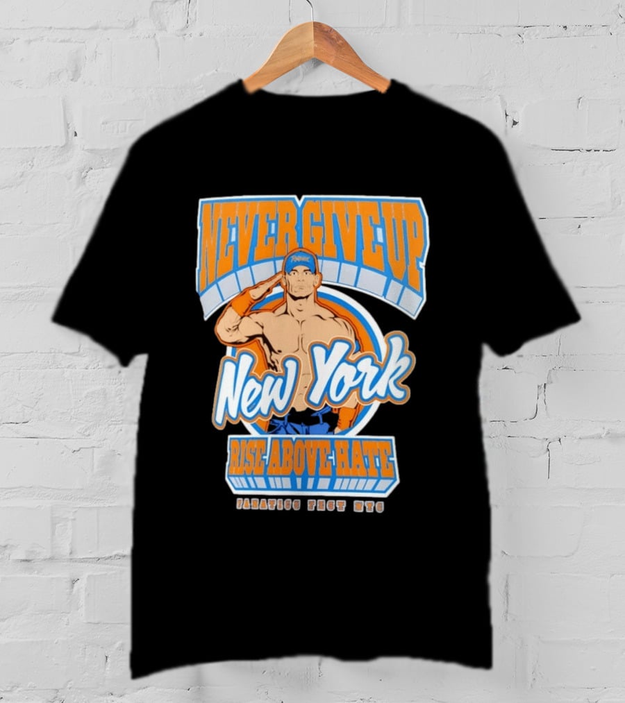 Never Give Up Rise Above Hate New York Manhasset Fest 2026 T-Shirt