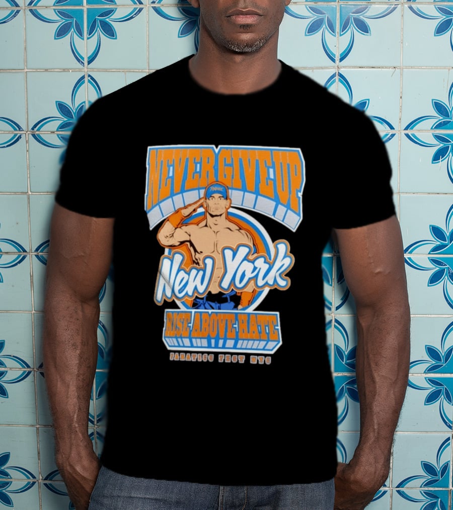 Never Give Up Rise Above Hate New York Manhasset Fest 2026 T-Shirt