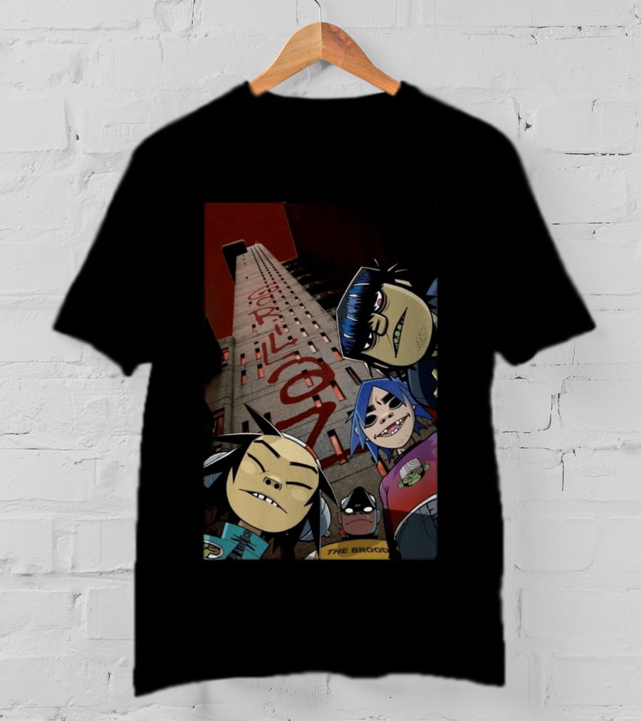 GORILLAZ Trellick Tower Characters The Brood T-Shirt