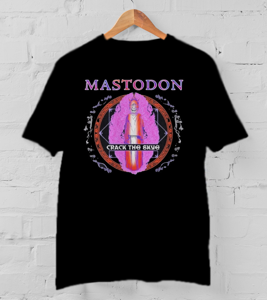 Mastodon Crack The Skye Ornate Oni Mandala T-Shirt