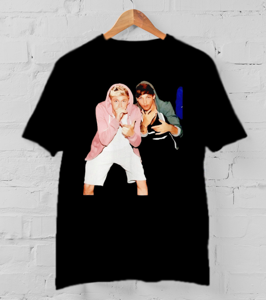 Niall Horan Louis Tomlinson One Direction Pose T-Shirt