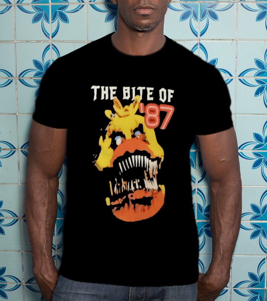 The Bite Of '87 Nightmare Chica Five Nights At Freddy's T-Shirt