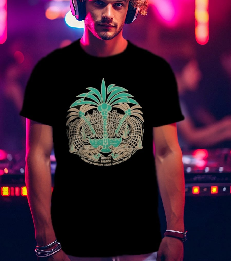 Phish Riviera Maya Moon Palace January 2025 Cancun Mexico Coconut Gators T-Shirt