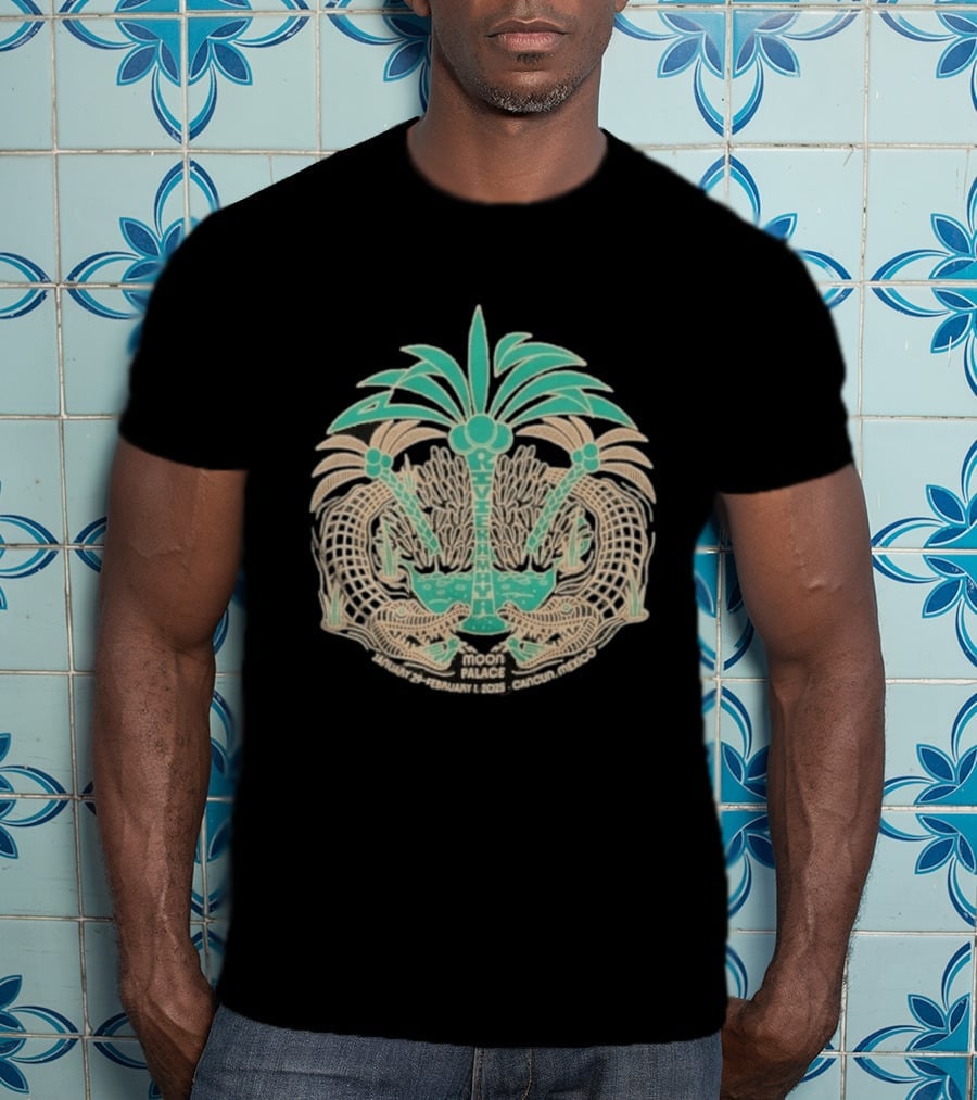 Phish Riviera Maya Moon Palace January 2025 Cancun Mexico Coconut Gators T-Shirt