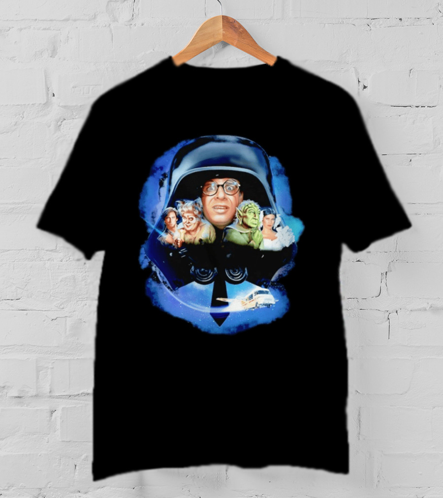 Spaceballs 2 Dark Helmet Rick Moranis Sci Fi Comedy Movie Cast Spaceship T-Shirt