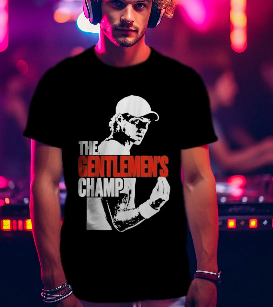 The Gentlemen's Champ Jannik Sinner Italian Gesture T-Shirt