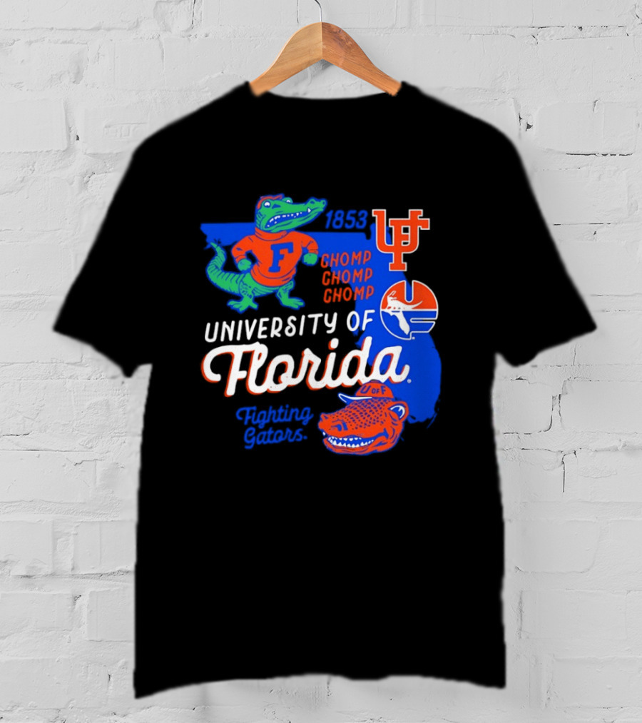 University Of Florida Fighting Gators Chomp Chomp Chomp 1986 U Of F T-Shirt