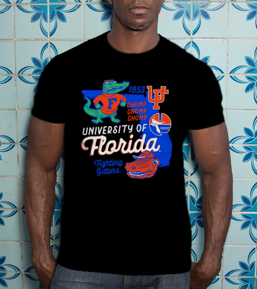 University Of Florida Fighting Gators Chomp Chomp Chomp 1986 U Of F T-Shirt