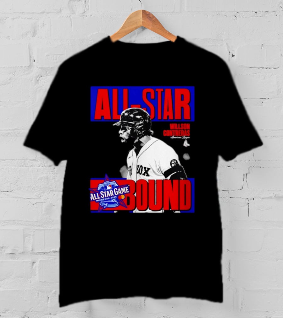 All Star Bound 2024 Willson Contreras Texas American League T-Shirt