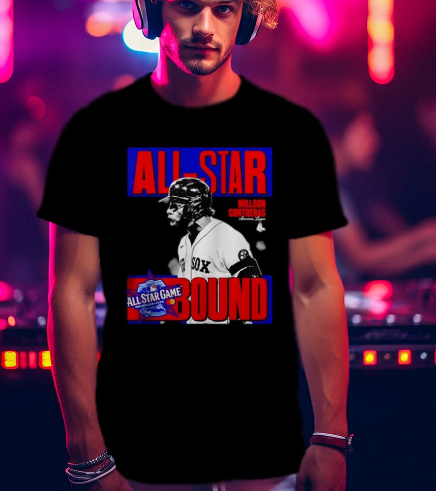 All Star Bound 2024 Willson Contreras Texas American League T-Shirt