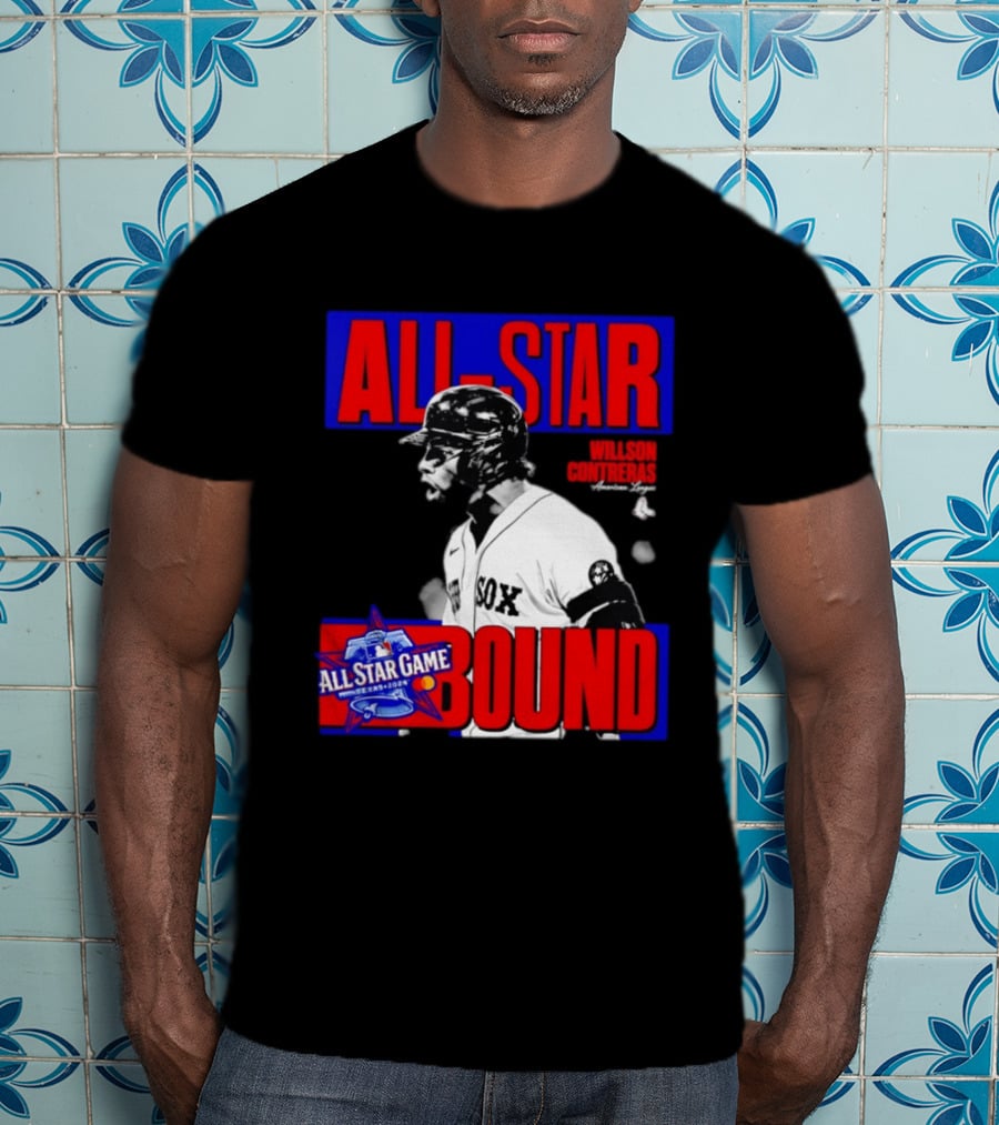 All Star Bound 2024 Willson Contreras Texas American League T-Shirt