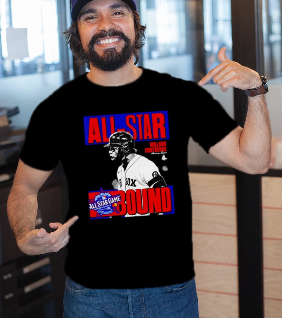 All Star Bound 2024 Willson Contreras Texas American League T-Shirt