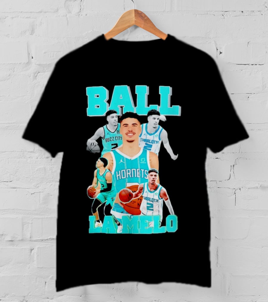 LaMelo Ball Hornets Buzz City Charlotte NBA T-Shirt