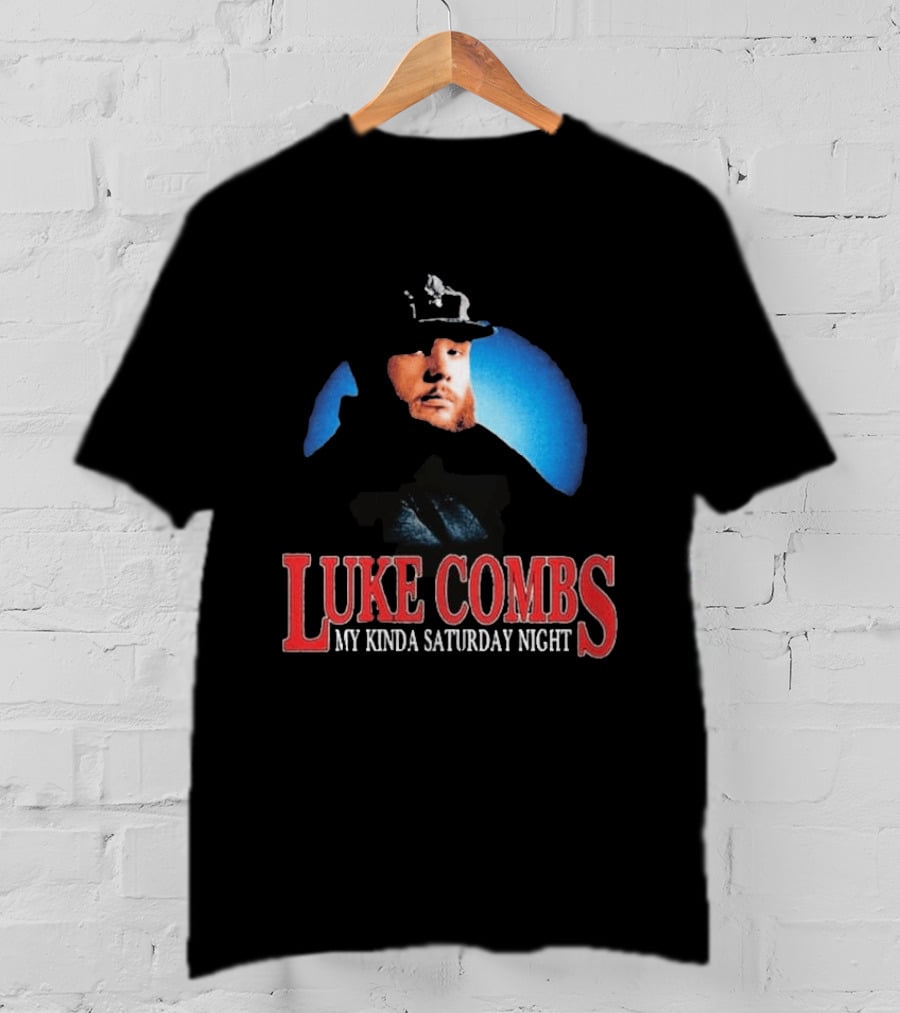 Luke Combs My Kinda Saturday Night Tour UK EU Pop Up London Dublin Edinburgh T-Shirt