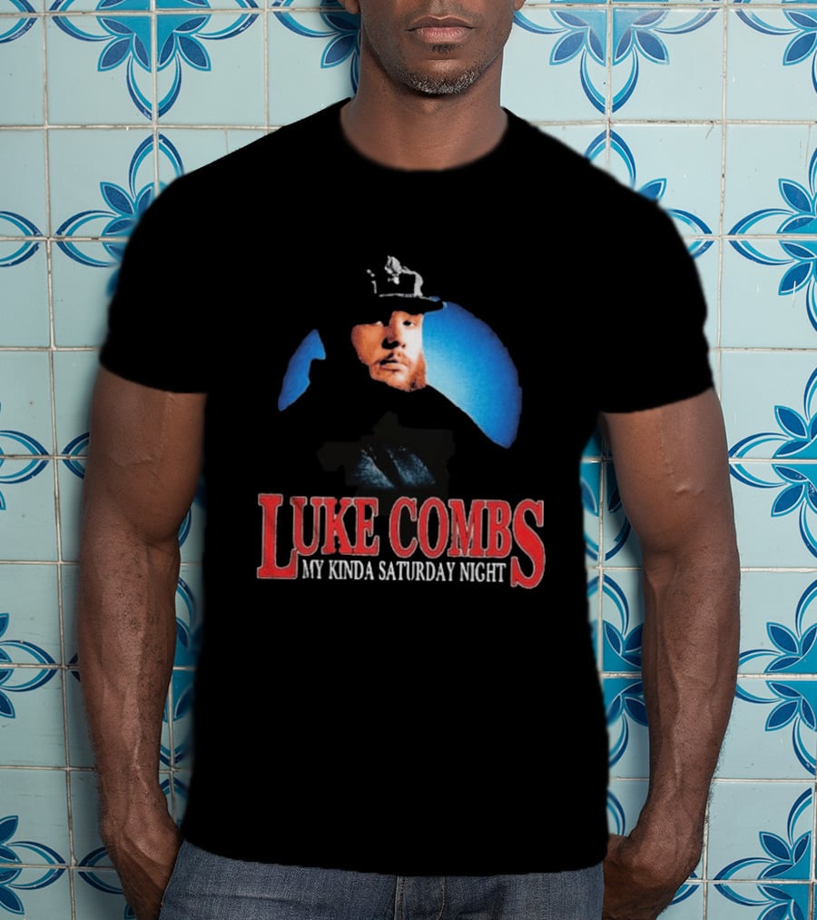 Luke Combs My Kinda Saturday Night Tour UK EU Pop Up London Dublin Edinburgh T-Shirt