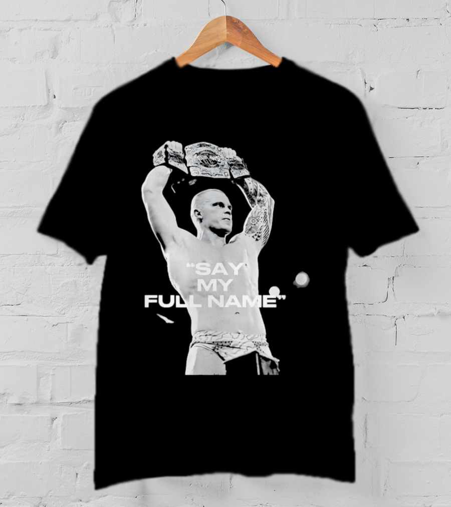 Ilja Dragunov WWE Say My Full Name Wrestling Champion T-Shirt