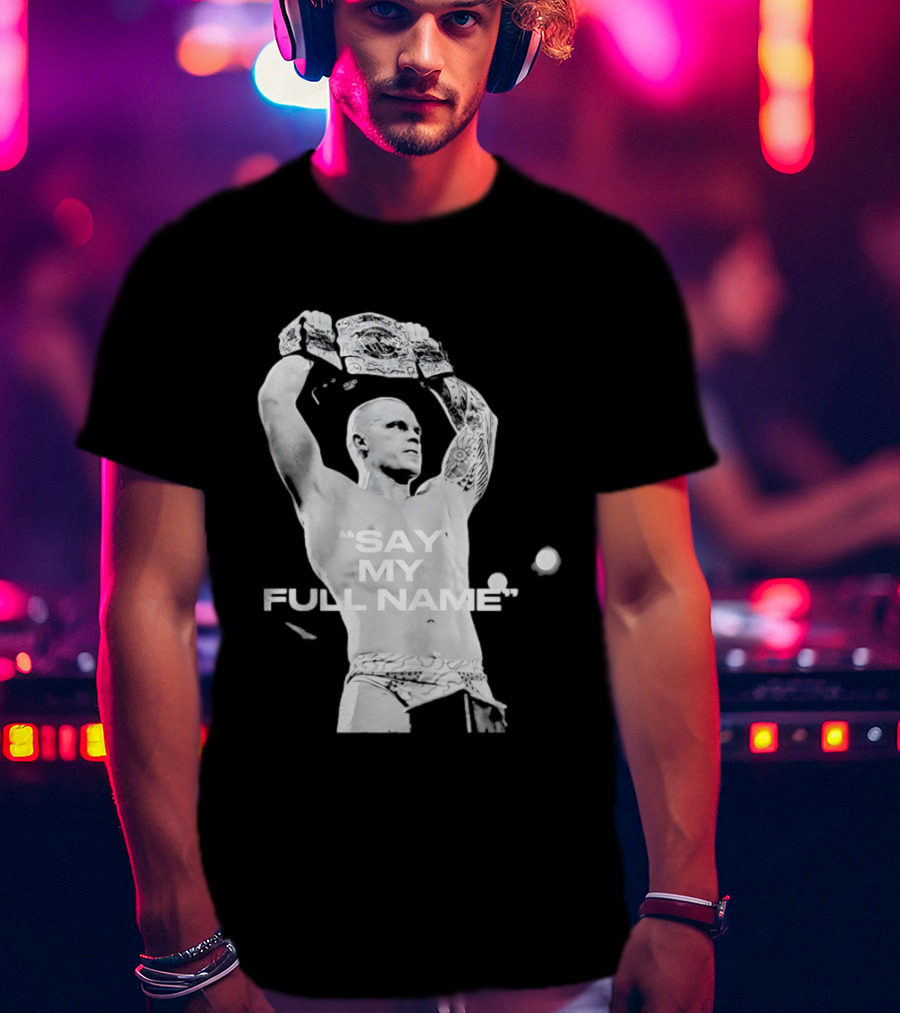 Ilja Dragunov WWE Say My Full Name Wrestling Champion T-Shirt