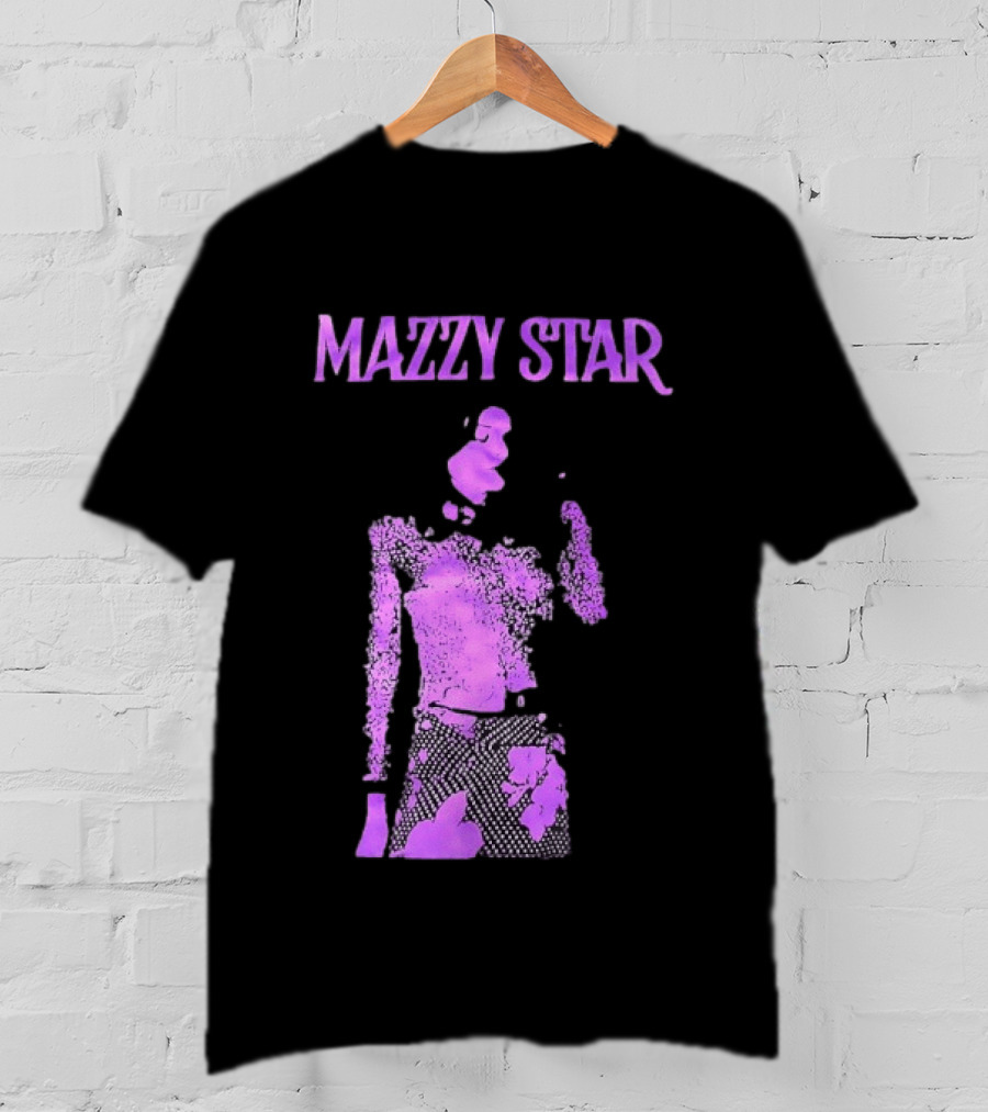 Mazzy Star Hope Sandoval Purple Aesthetic Alternative Rock T-Shirt