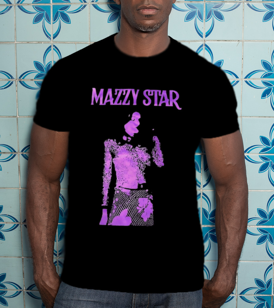 Mazzy Star Hope Sandoval Purple Aesthetic Alternative Rock T-Shirt