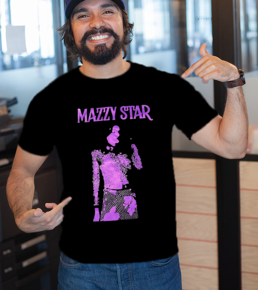 Mazzy Star Hope Sandoval Purple Aesthetic Alternative Rock T-Shirt