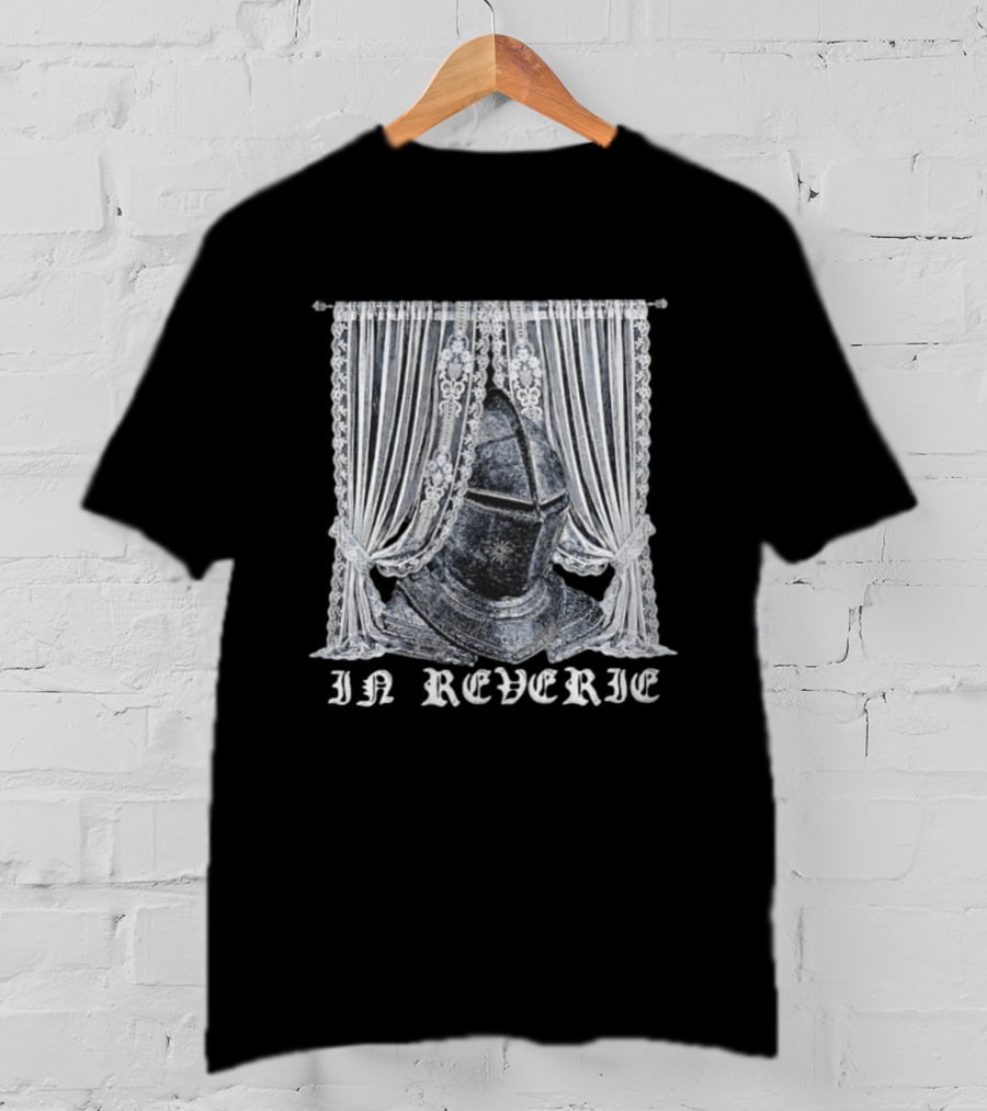 In Reverie Knight Helmet Medieval Armor Curtain T-Shirt