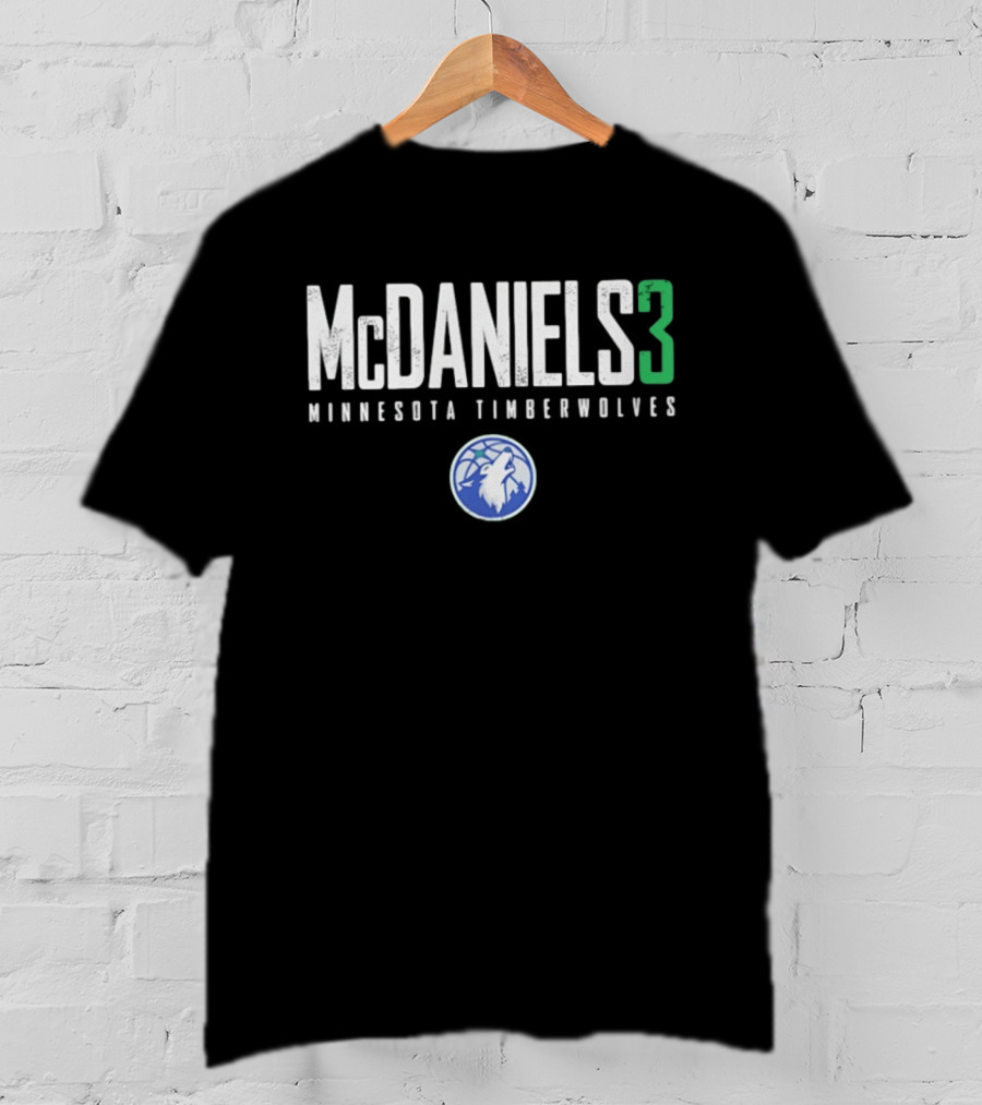 Jaden McDaniels 3 Minnesota Timberwolves T-Shirt