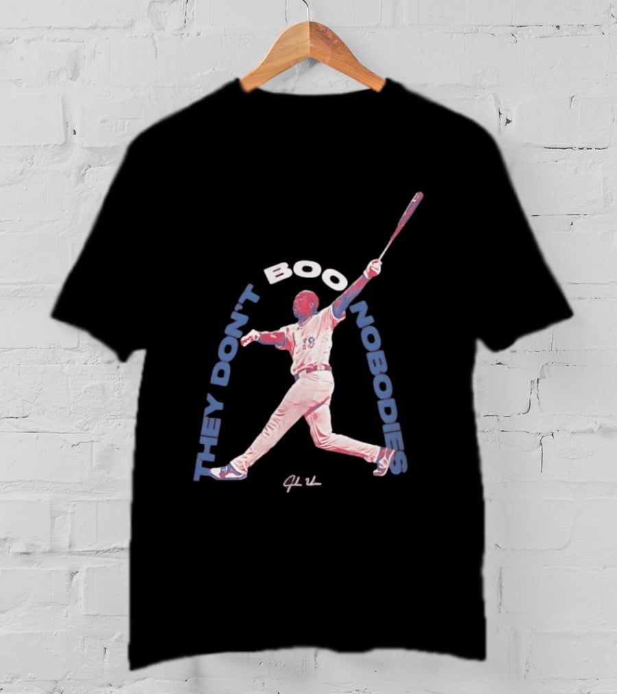 Jordan Walker They Don't Boo Nobodies MLB All Star 2026 T-Shirt