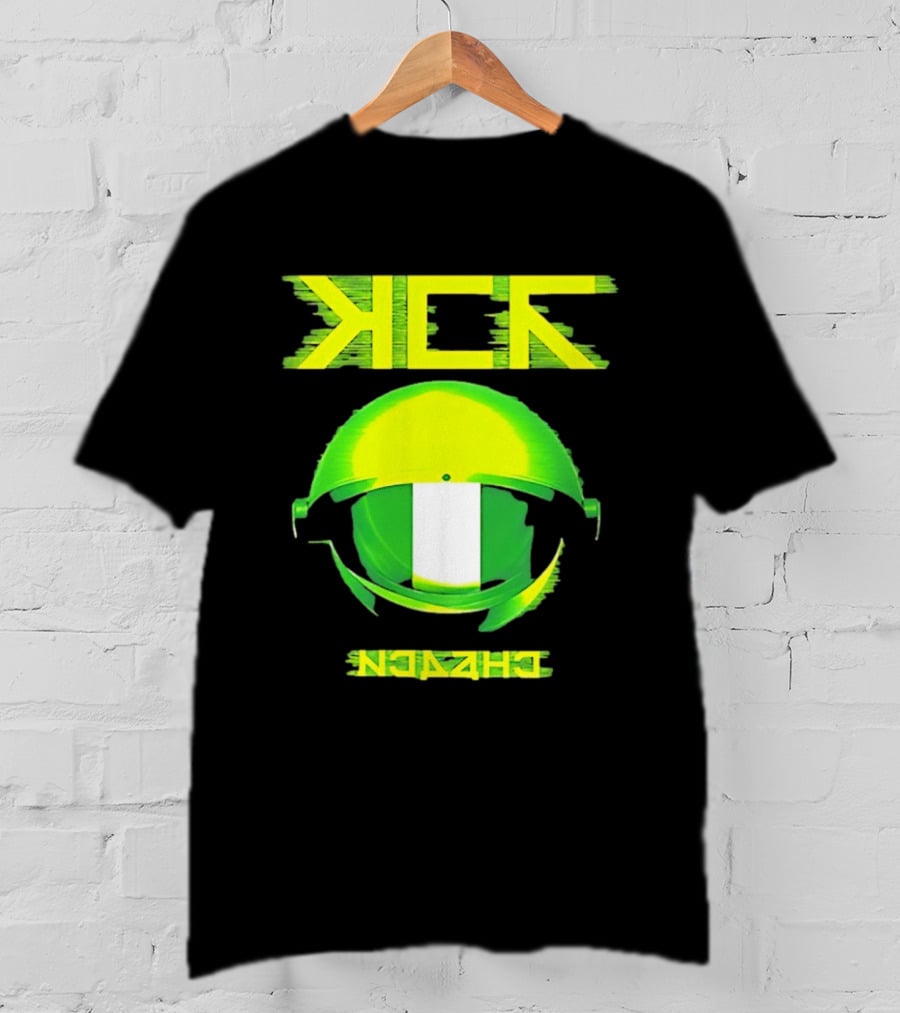 Nigeria Kick Astronaut Helmet Space Nigerian Flag T-Shirt