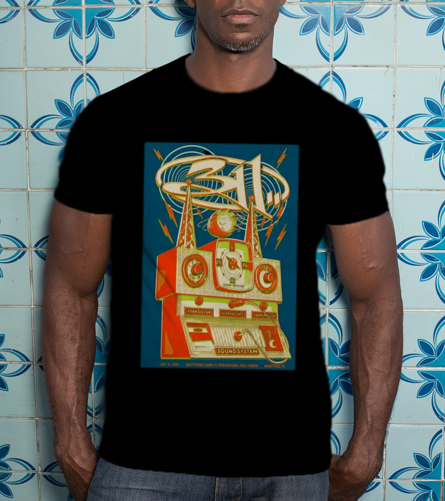 311 Grantville PA July 25 2026 Hollywood Casino Sound System T-Shirt