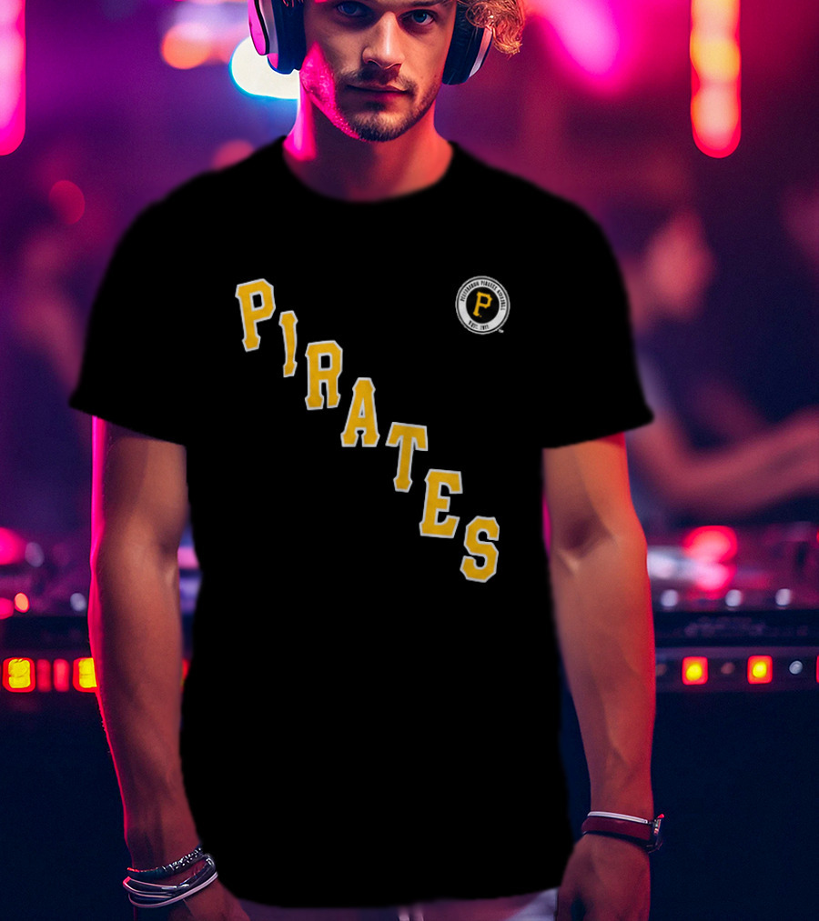 2026 Pittsburgh Pirates Hockey Night Jersey Giveaway Event Promotion T-Shirt