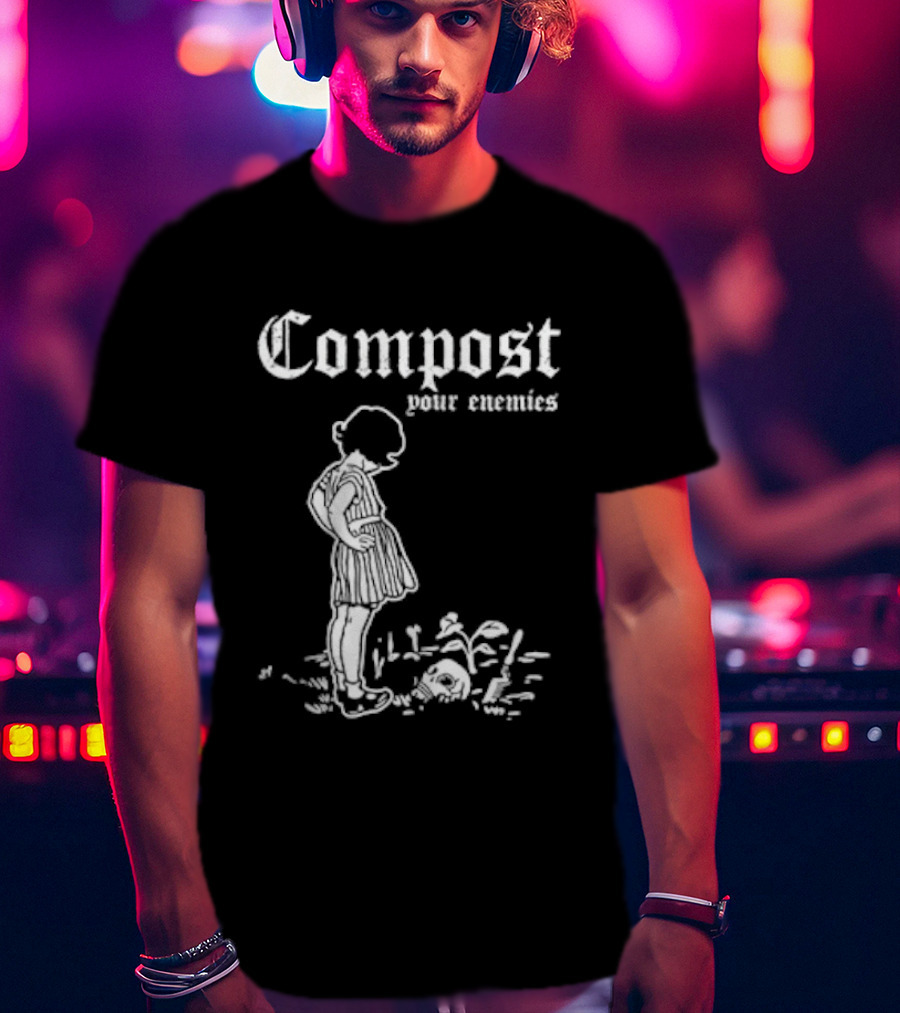 Compost Your Enemies Vintage Style Child T-Shirt