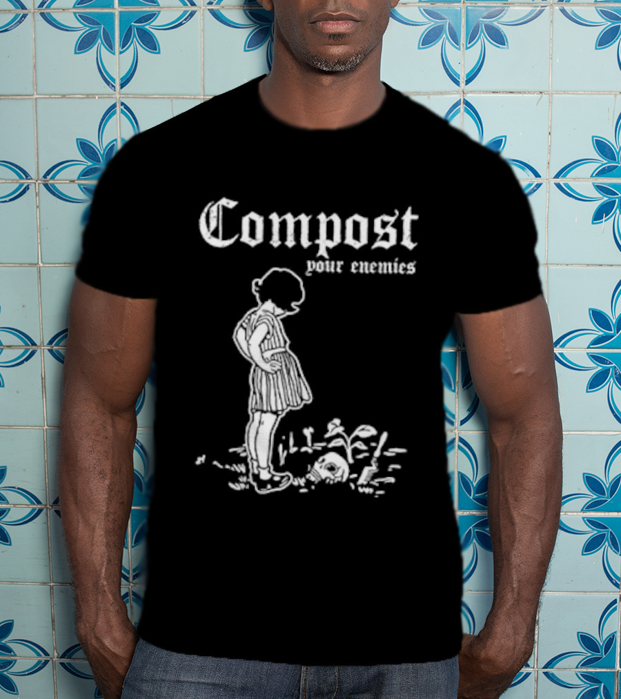 Compost Your Enemies Vintage Style Child T-Shirt