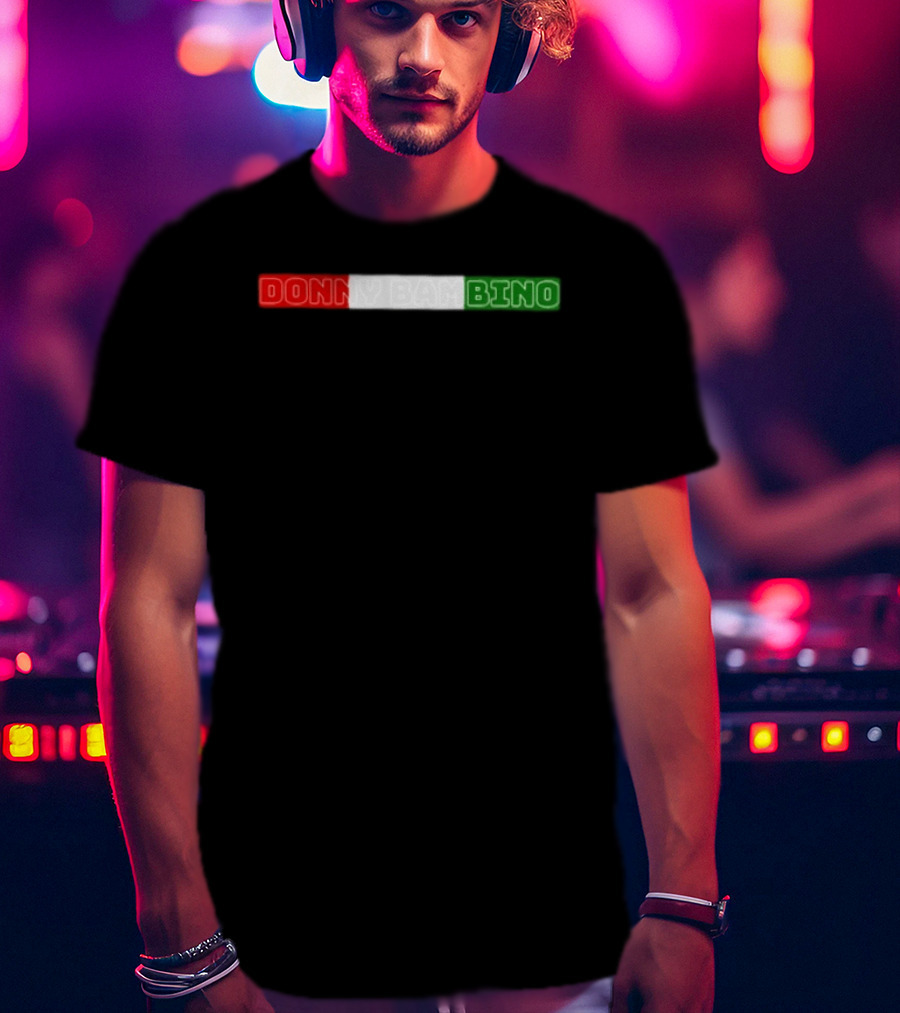 Donny Bambino Italian Flag T-Shirt