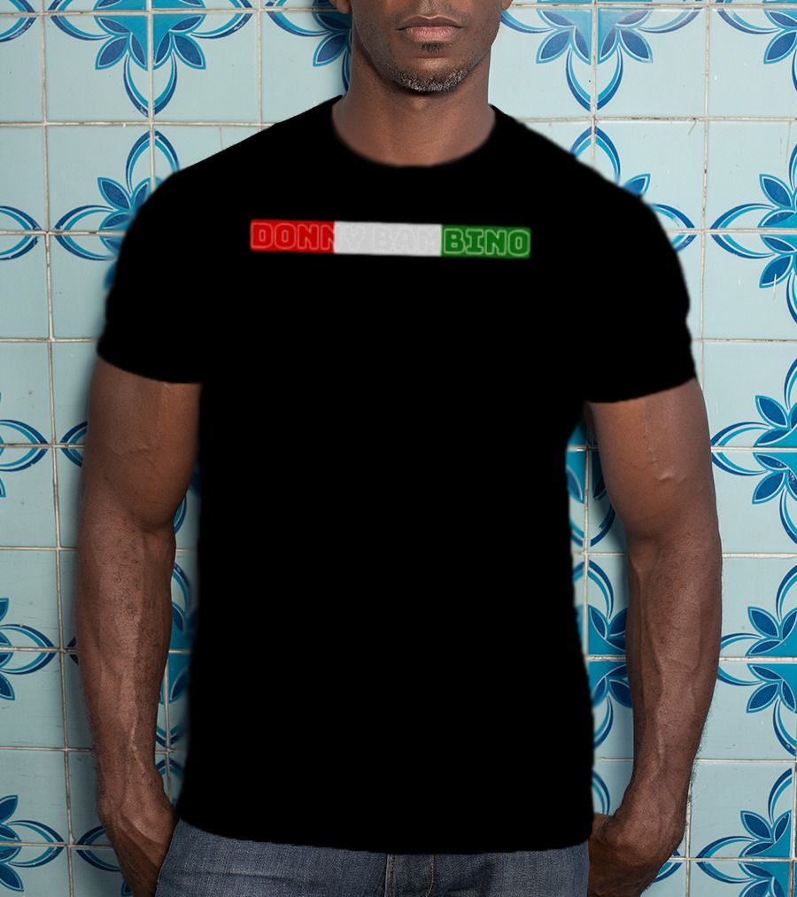 Donny Bambino Italian Flag T-Shirt